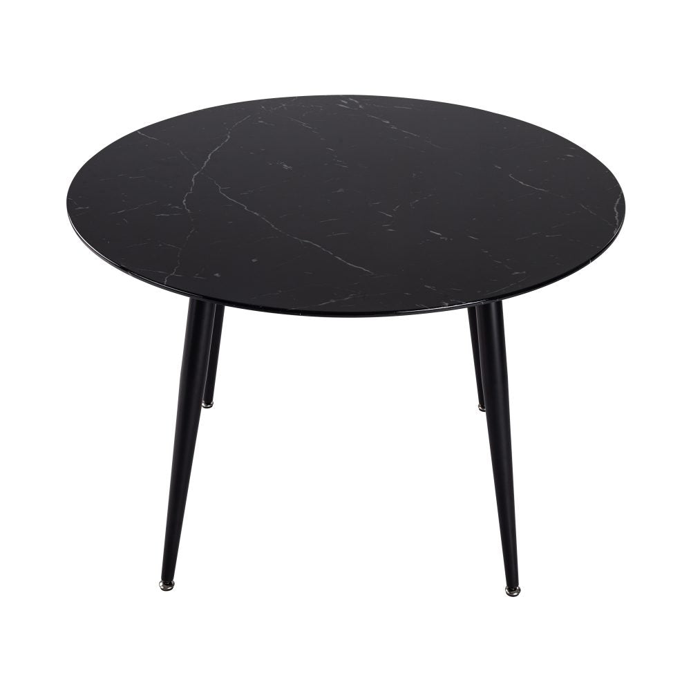 Cruz Velvet Dining Set – Blue