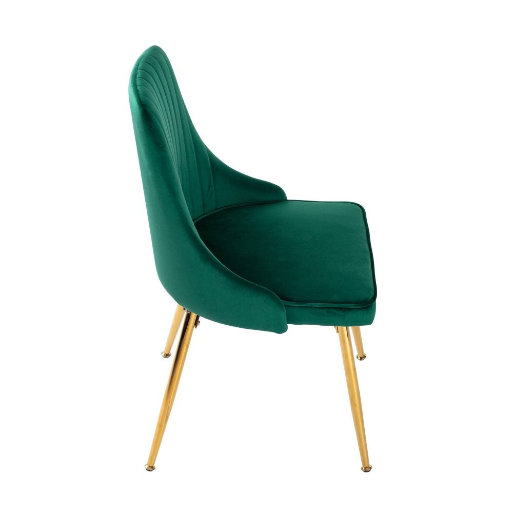 Cove Velvet Dining Set