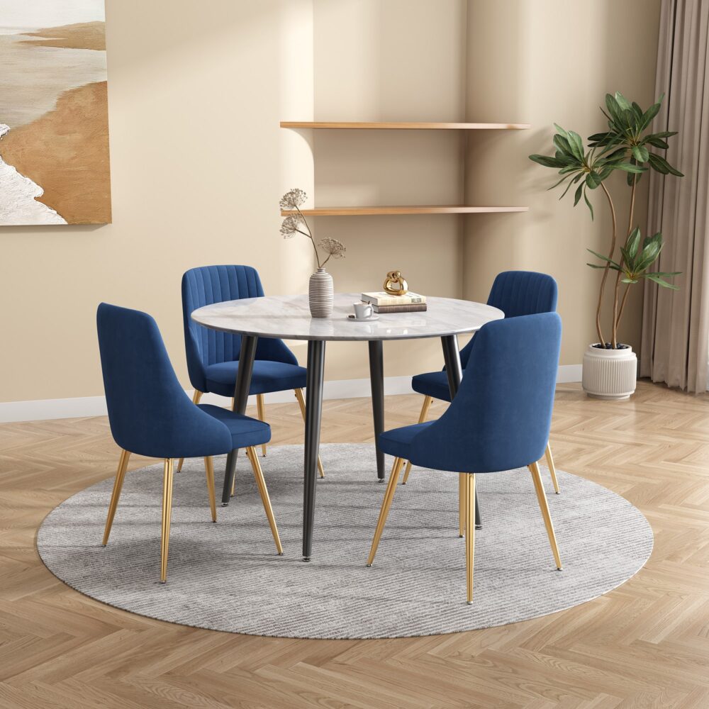 Crawford Metal Dining Table