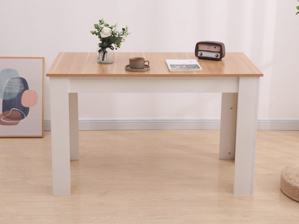 Cohen Wooden Dining Table – White