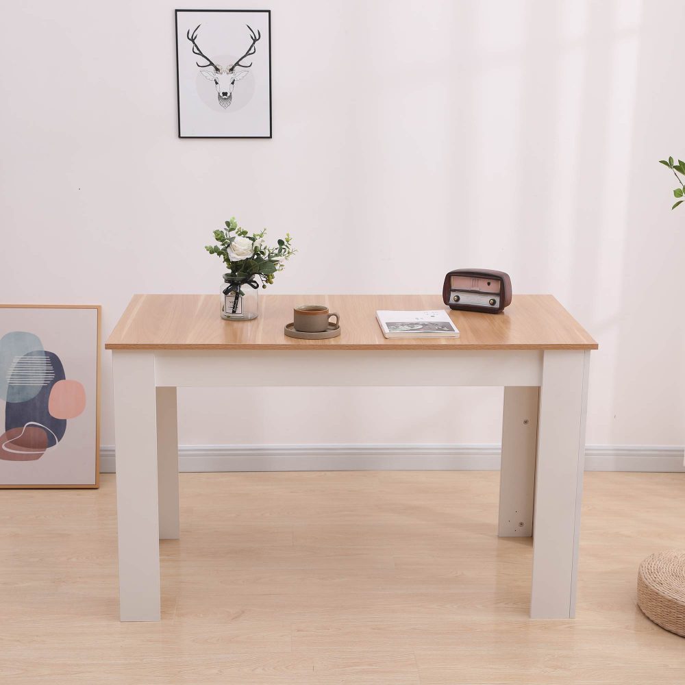 Cohen Wooden Dining Table – White
