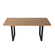 Dinero Velvet Dining Set – Natural