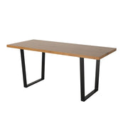 Gourmet Velvet Dining Set – Natural
