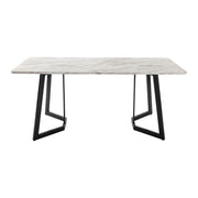 Marble Velvet Dining Set
