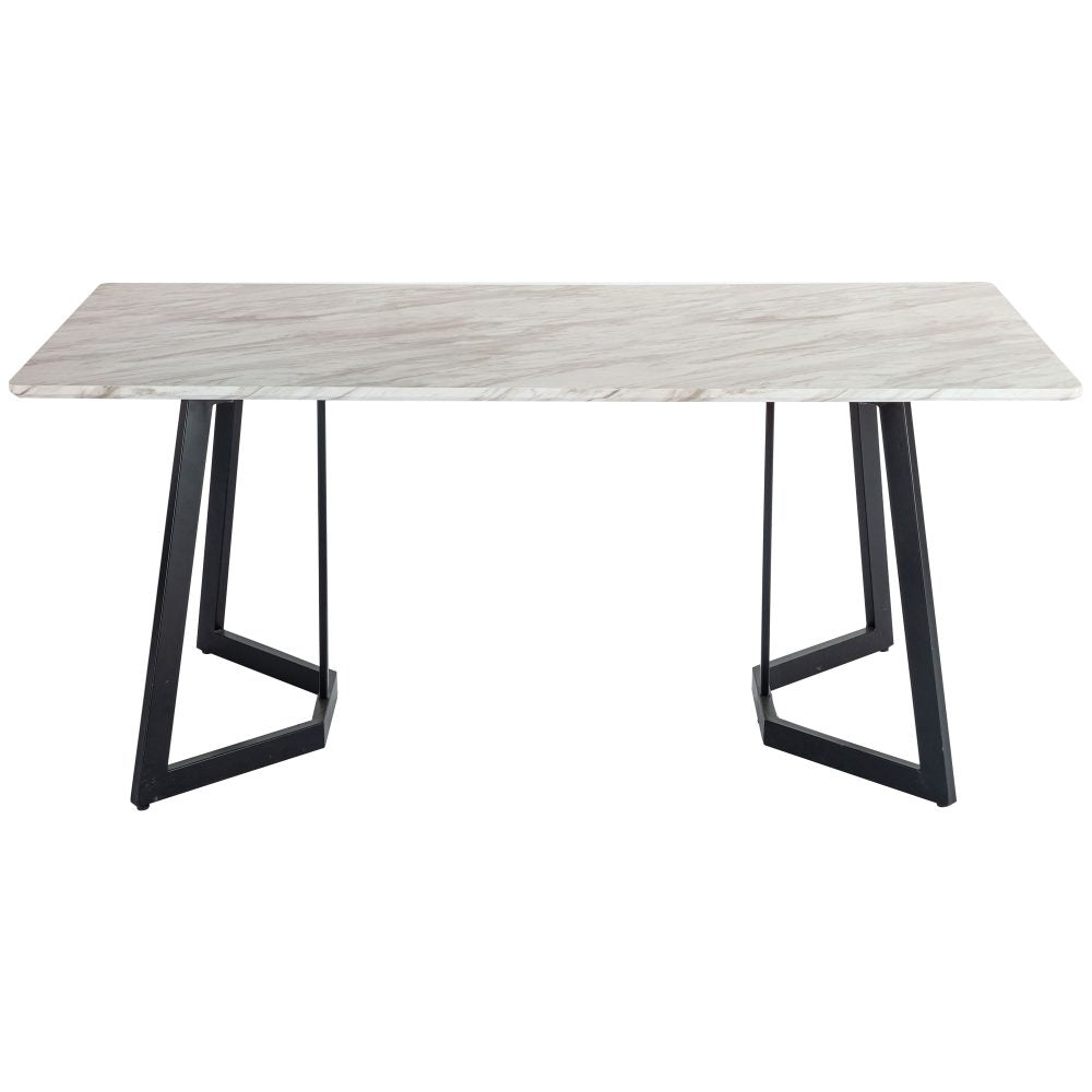 Marbleous Velvet Dining Set – Green