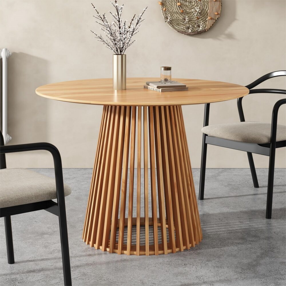 Palmer Wooden Dining Table – Natural