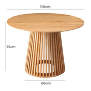 Palmer Wooden Dining Table – Natural