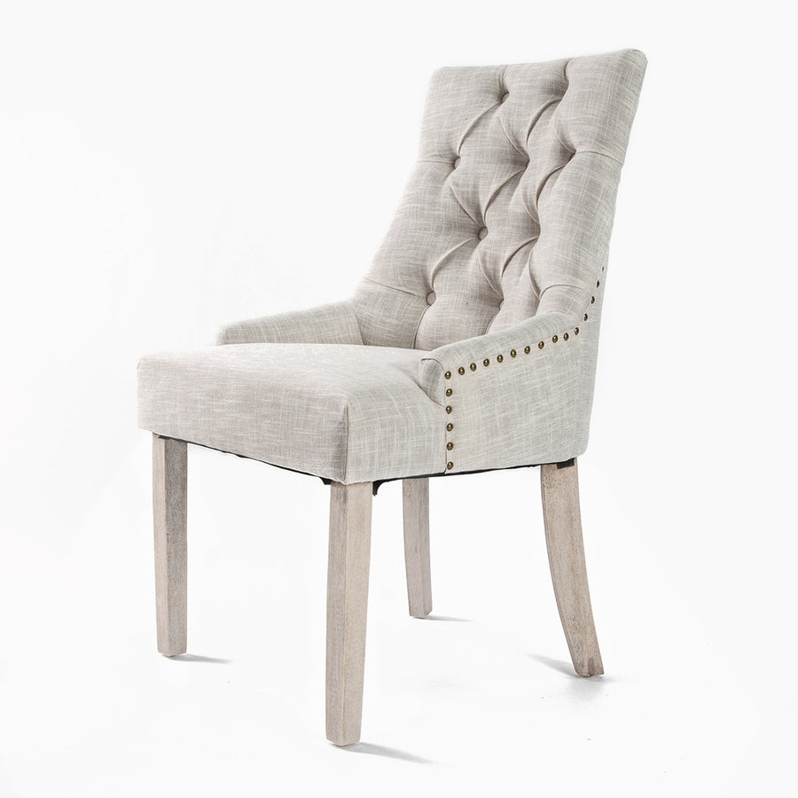 Torin Fabric Dining Chair – Cream
