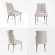 Torin Fabric Dining Chair – Cream