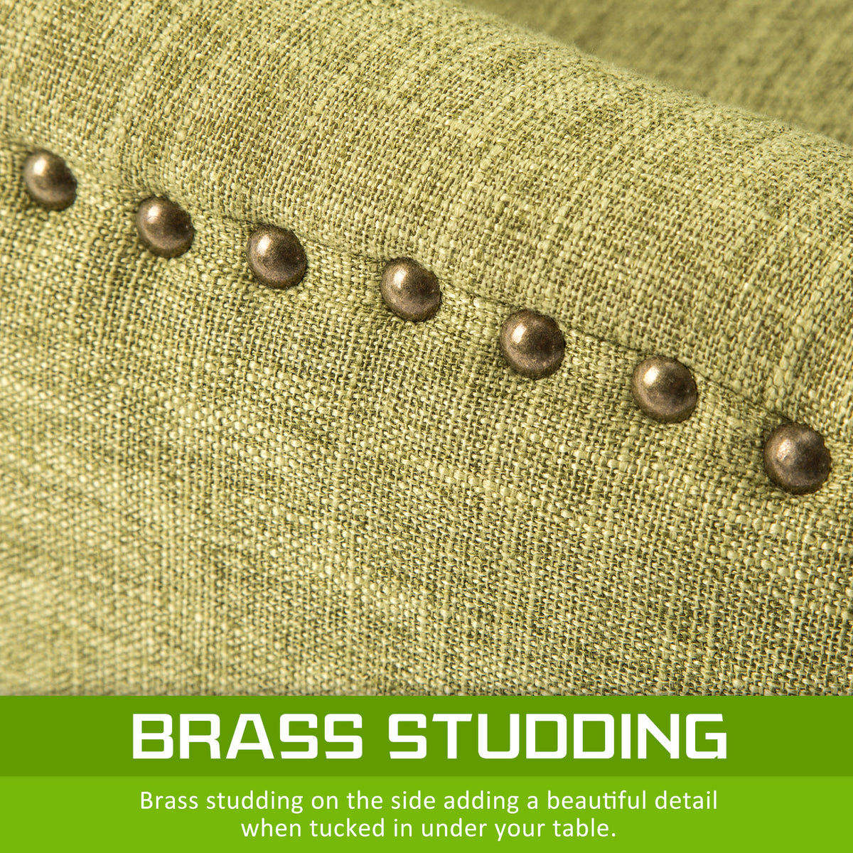 Amour French Provincial Dining Chair Set of 4 – Green