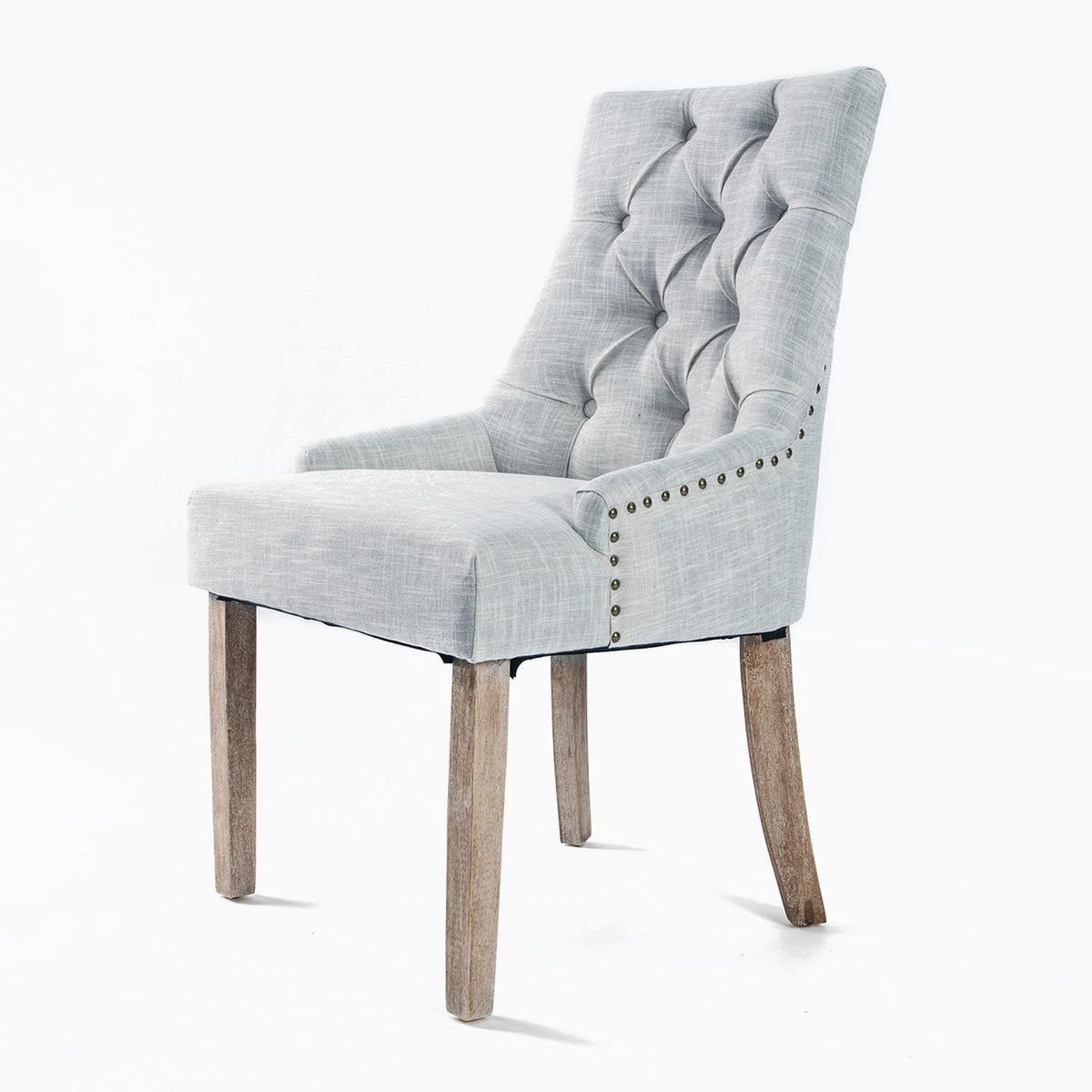 True Fabric Dining Chair – Grey