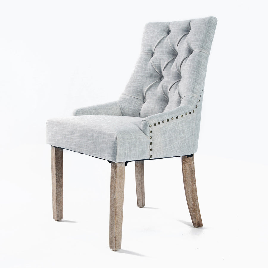 True Fabric Dining Chair – Grey