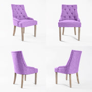 Valen Fabric Dining Chair Set of 2