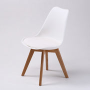 Marlowe Padded Dining Chair Set of 4 – White