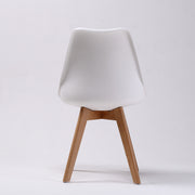 Marlowe Padded Dining Chair Set of 4 – White