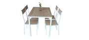 Yes4Homes Metal Dining Chair Set of 5