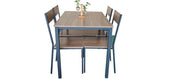 Yes4Homes Metal Dining Chair Set of 5
