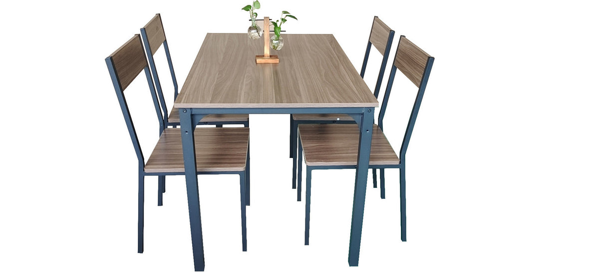 Yes4Homes Metal Dining Chair Set of 5