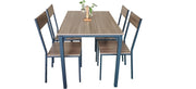 Yes4Homes Metal Dining Chair Set of 5