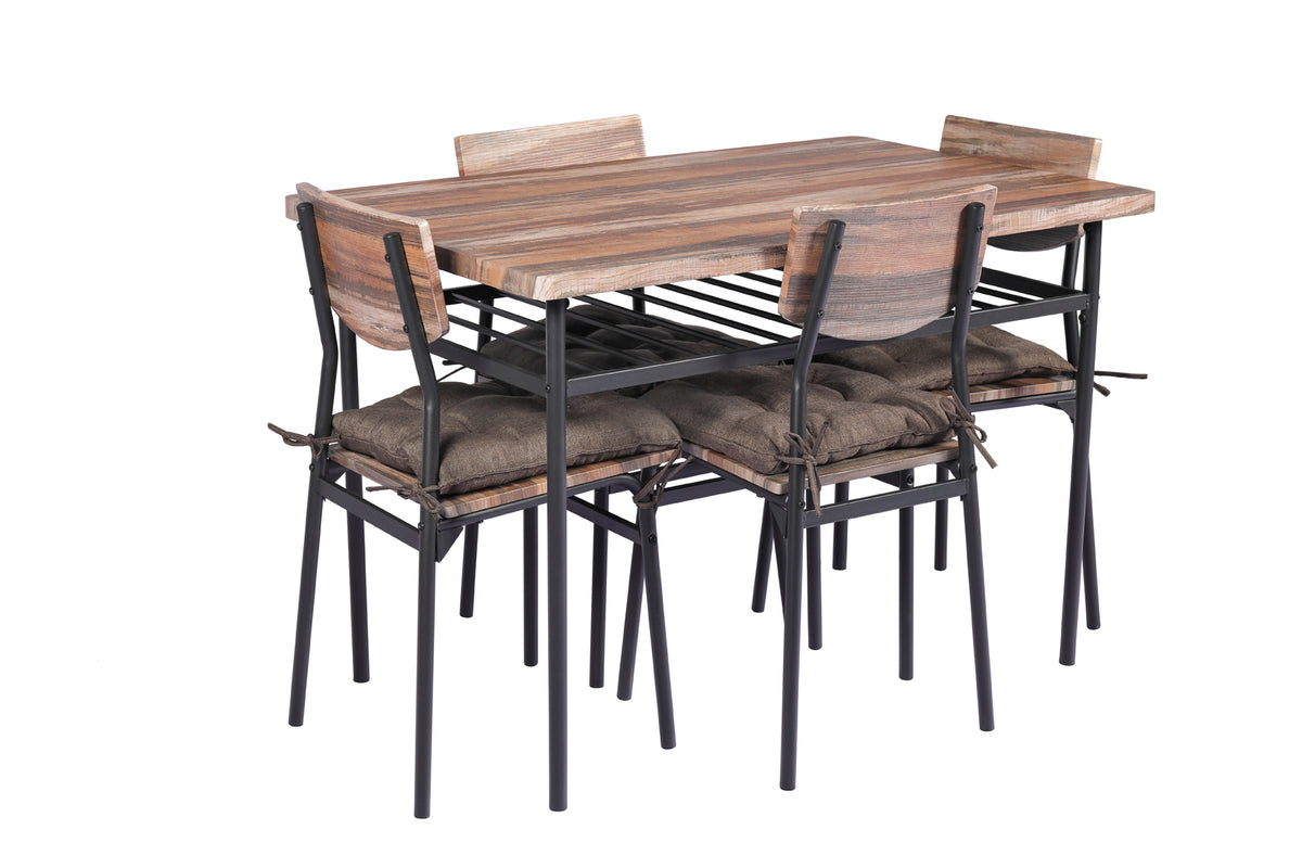 Yes4Homes Metal Dining Chair Set of 5