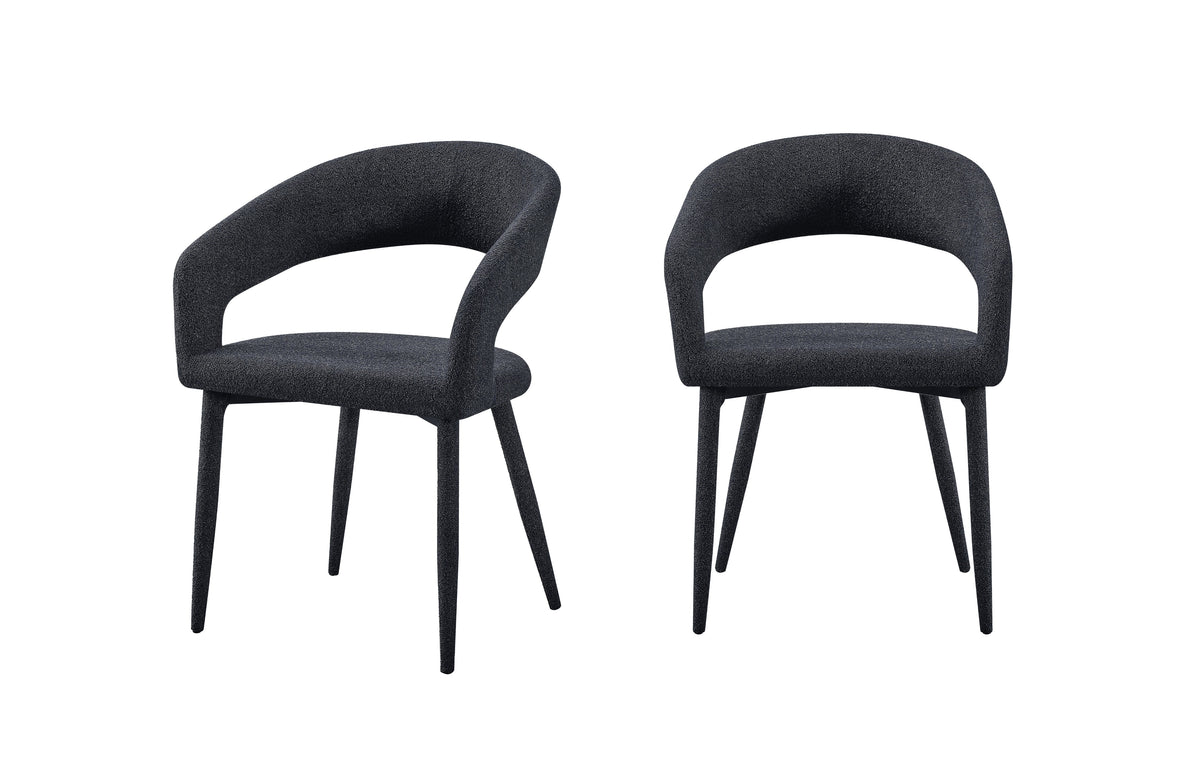 Marilyn Bouclé Dining Chair Set of 2