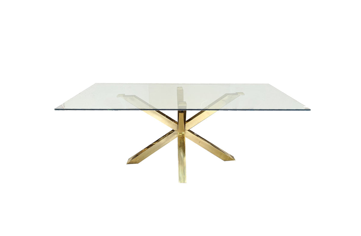 Miles Dining Table – Gold