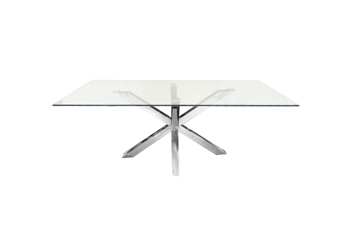 Miles Dining Table – Silver