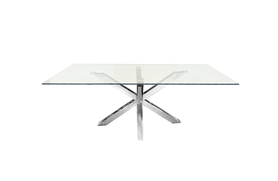 Miles Dining Table – Silver