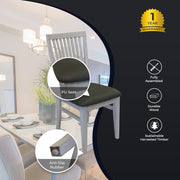 Foxglove Dining Chair Set of 2 – White