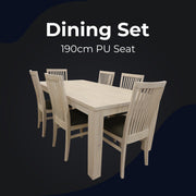 Foxglove Dining Set – White