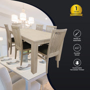 Foxglove Dining Set – White
