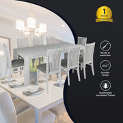 Foxglove Dining Set – White