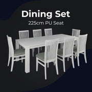 Foxglove Dining Set – White
