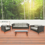 Lara Outdoor Coffee Table – White