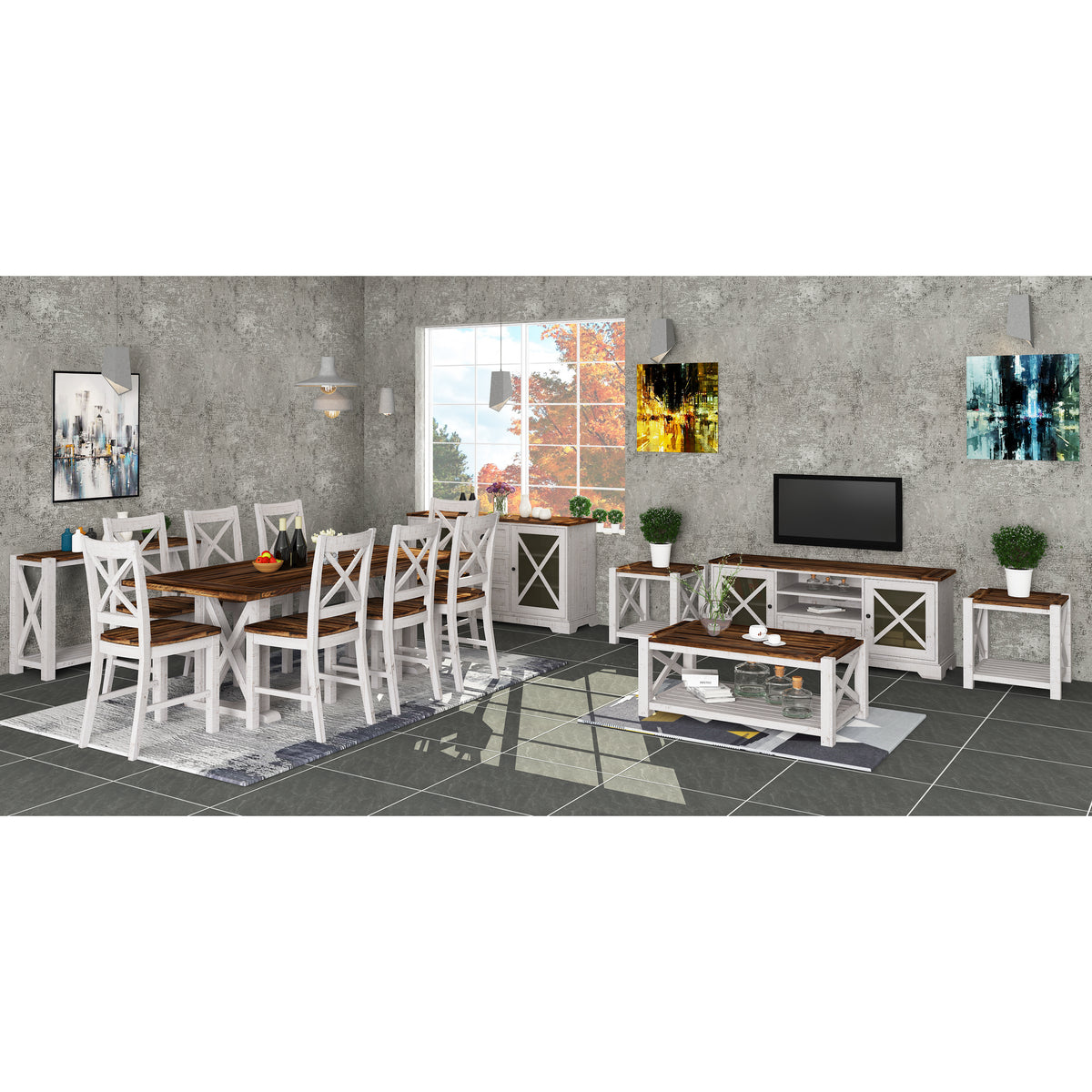 Erica Dining Table – Brown