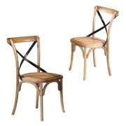 Woodland Dining Chair Set of 2 – Natural