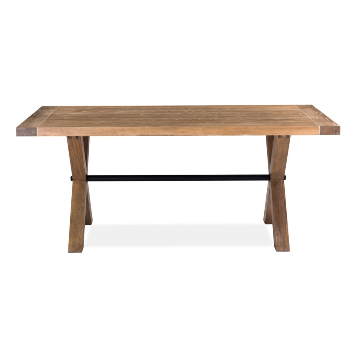 Woodland Metal Dining Set – Natural