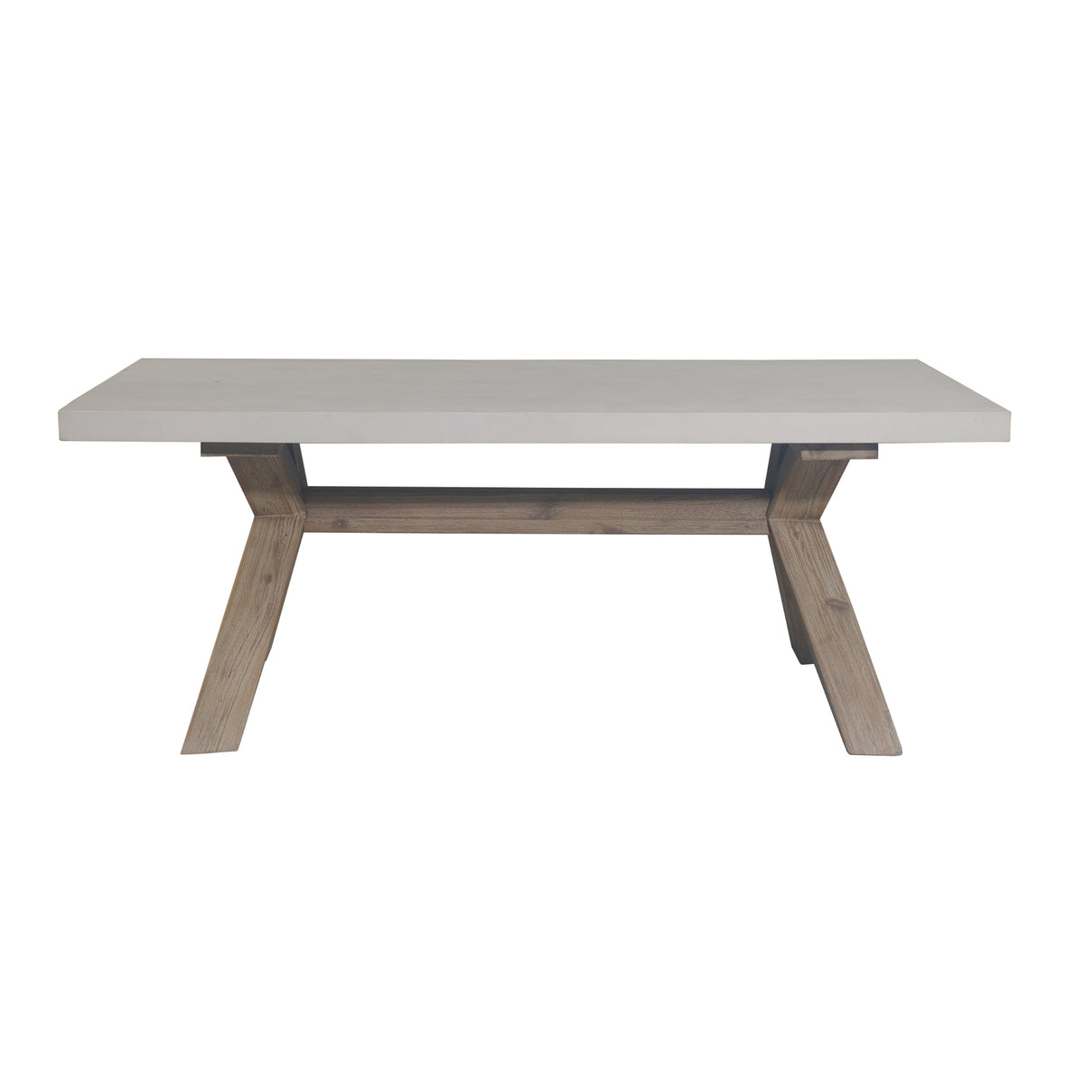 Byron Outdoor Coffee Table – White