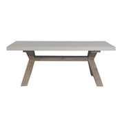 Byron Outdoor Coffee Table – White