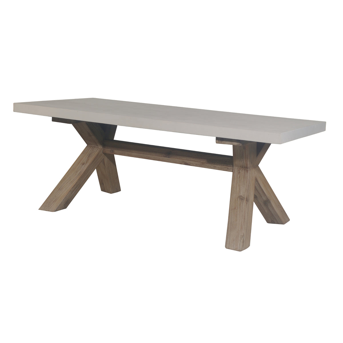 Byron Outdoor Coffee Table – White