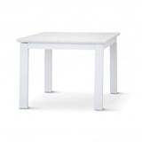 Laelia Dining Table 220cm Solid Acacia Timber Wood Coastal Furniture - White