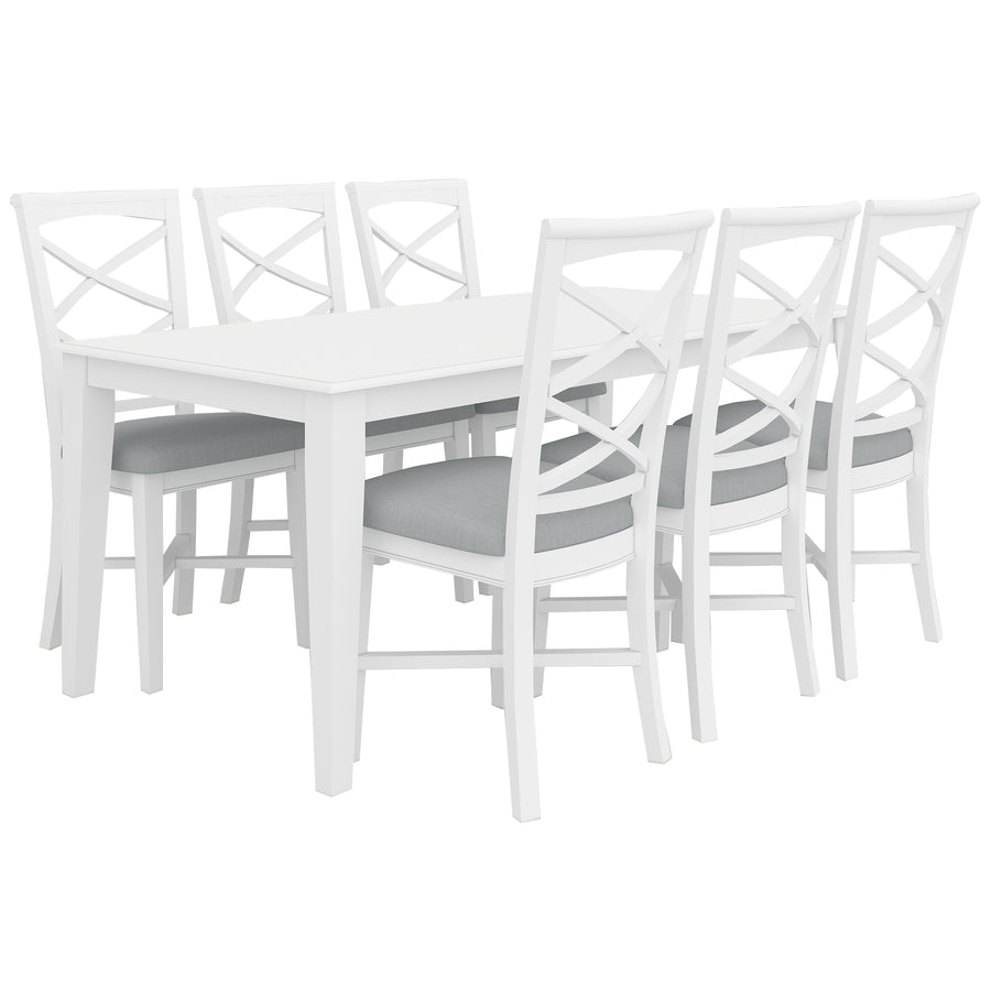 Daisy Dining Set – White