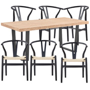 Petunia Metal Dining Set – Natural