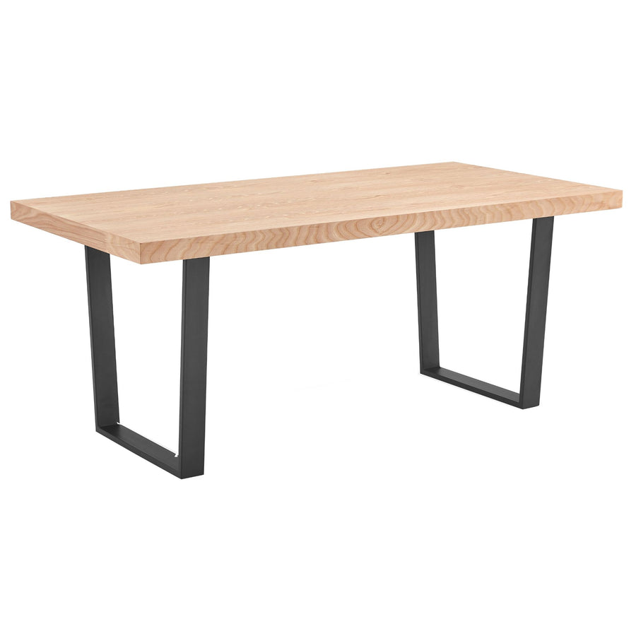 Petunia Metal Dining Table – Black