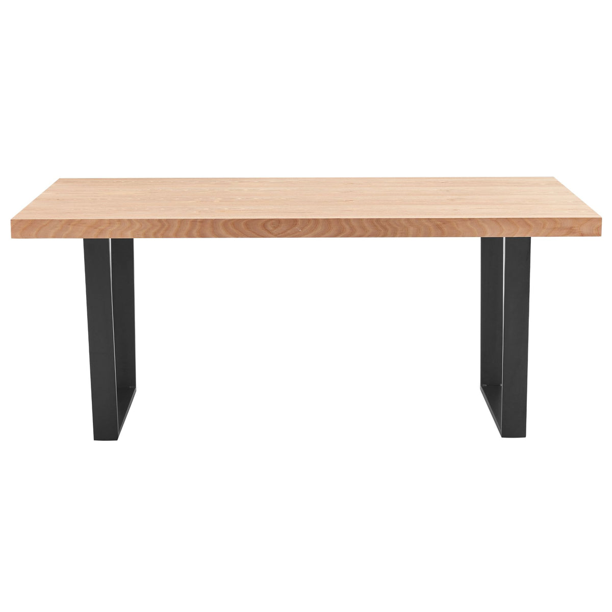 Petunia Metal Dining Table – Black