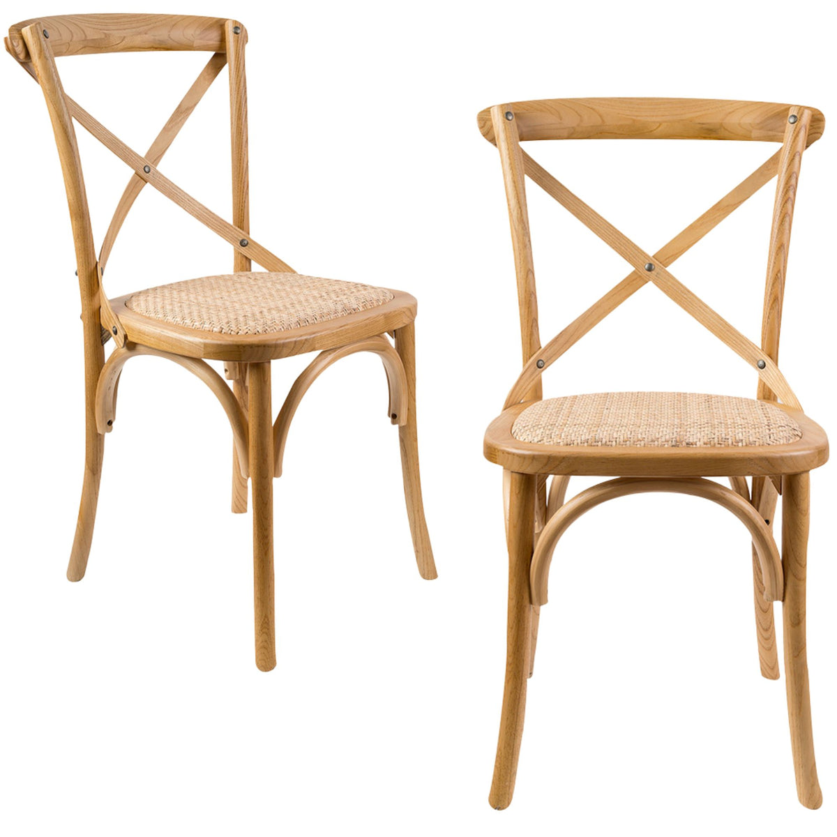 Aster Rattan Dining Chair Set of 2