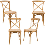Aster Rattan Dining Chair Set of 4