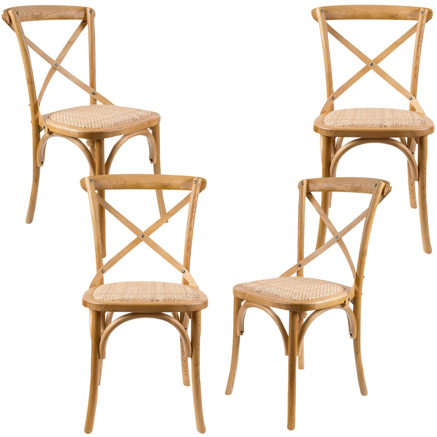 Aster Rattan Dining Chair Set of 4