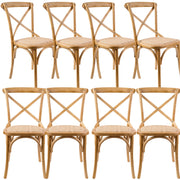 Aster Rattan Dining Chair Set of 8