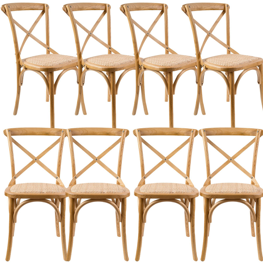 Aster Rattan Dining Chair Set of 8